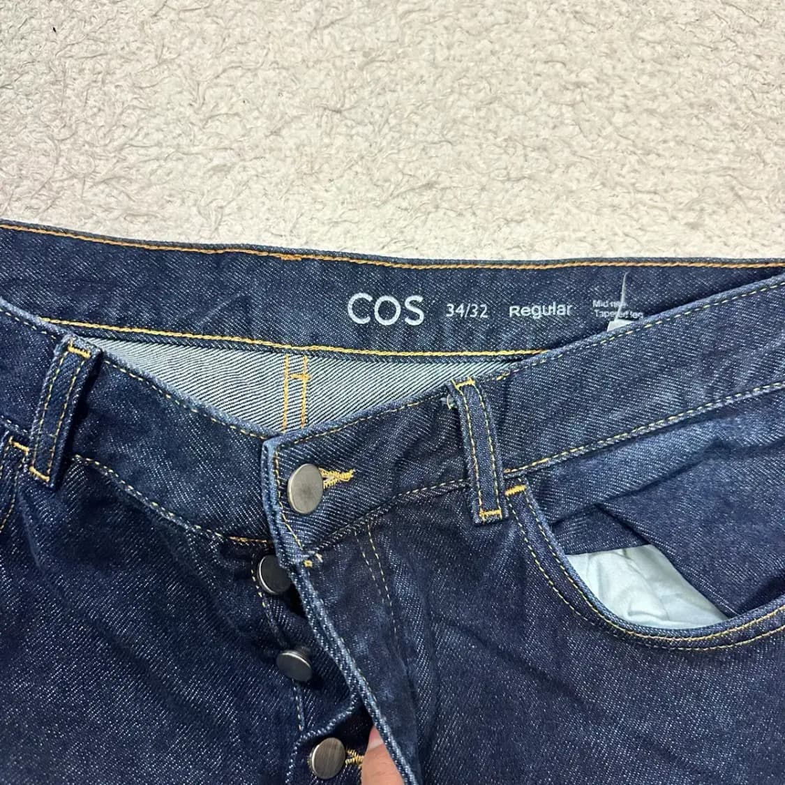 코스 COS 34/32 레귤러핏 데님 팬츠 34인치 상품이미지2
