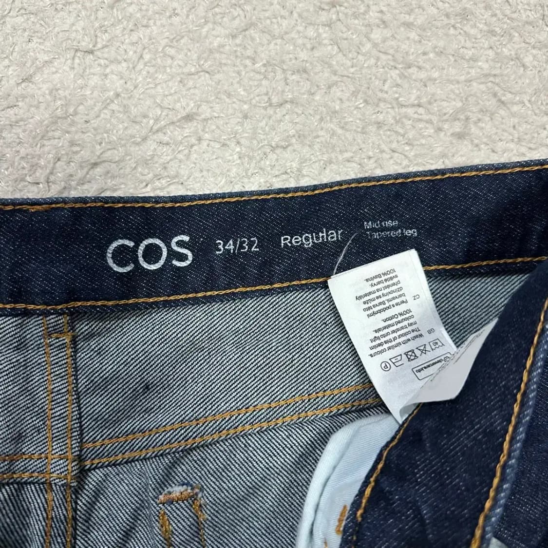 코스 COS 34/32 레귤러핏 데님 팬츠 34인치 상품이미지3