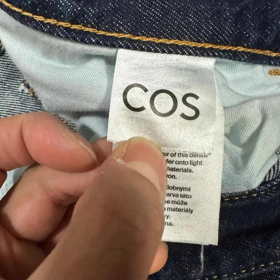 코스 COS 34/32 레귤러핏 데님 팬츠 34인치 상품이미지4