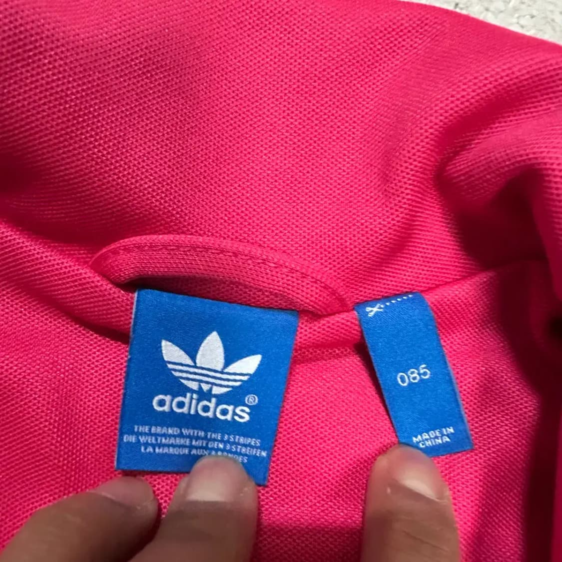 아디다스 유로파 져지 핑크 트랙탑 여성 85 상품이미지3