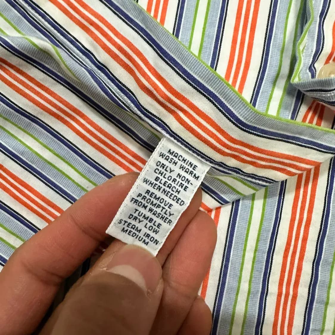 폴로 스트라이프 셔츠 남방 오버핏 상품이미지3