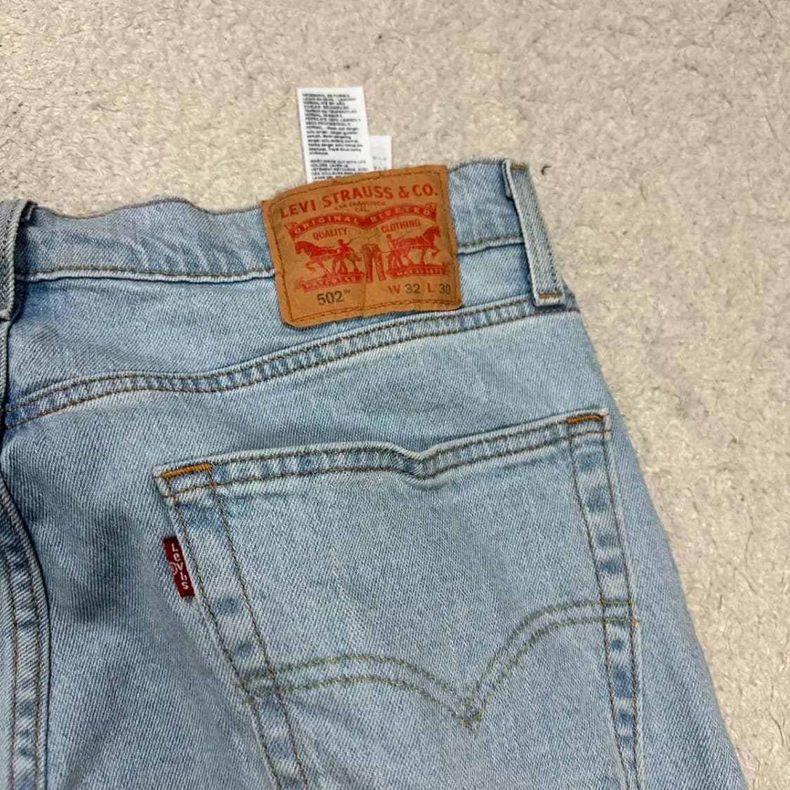 리바이스 502 청바지 데님 팬츠 32인치 상품이미지7