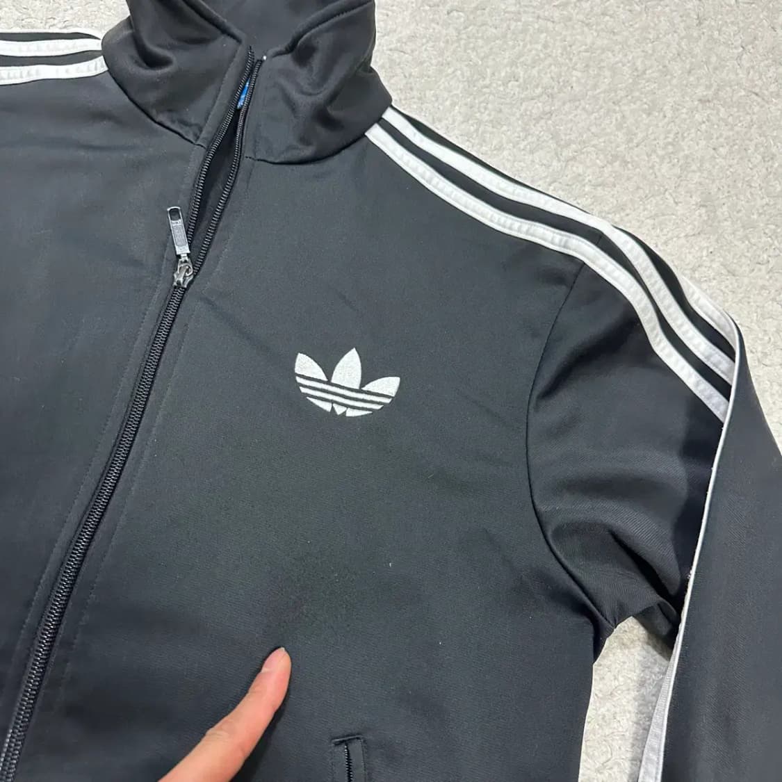 아디다스 파이어버드 져지 트랙탑 블랙 95 상품이미지2