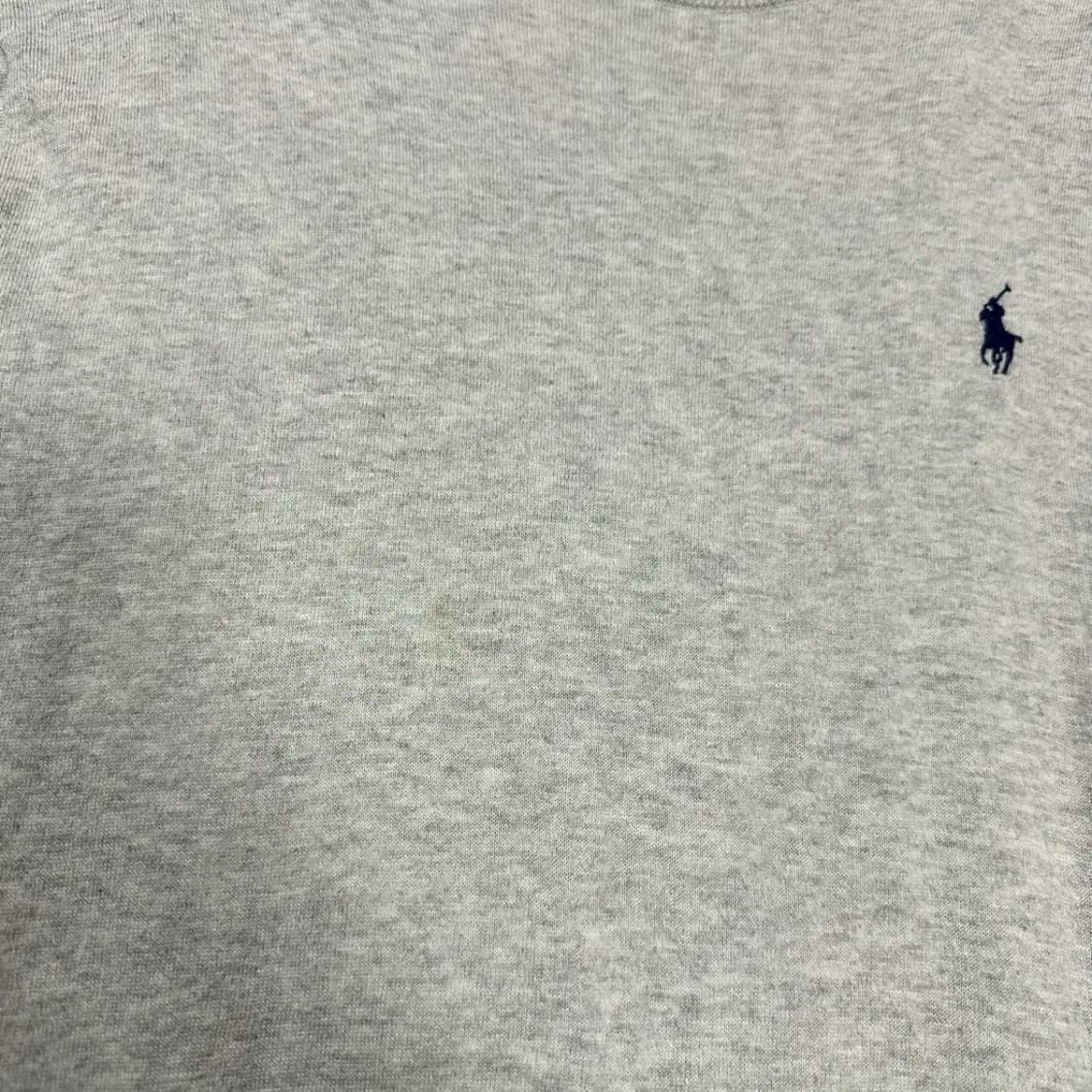 폴로 랄프로렌 긴팔 니트 그레이 캐시미어 혼방 상품이미지5