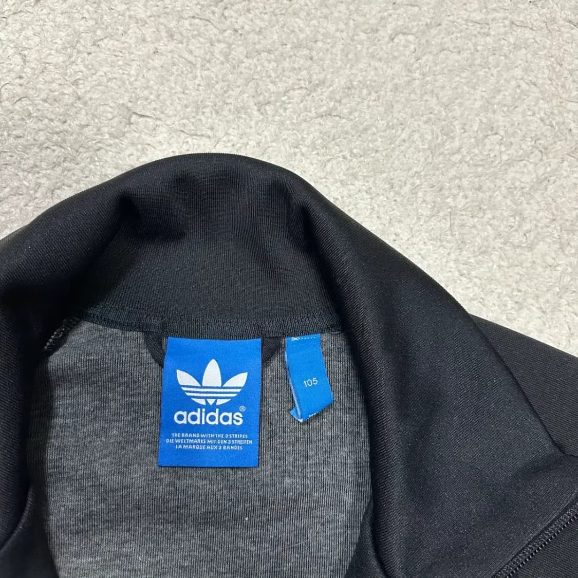 아디다스 져지 트랙탑 블랙 화이트 105 상품이미지2