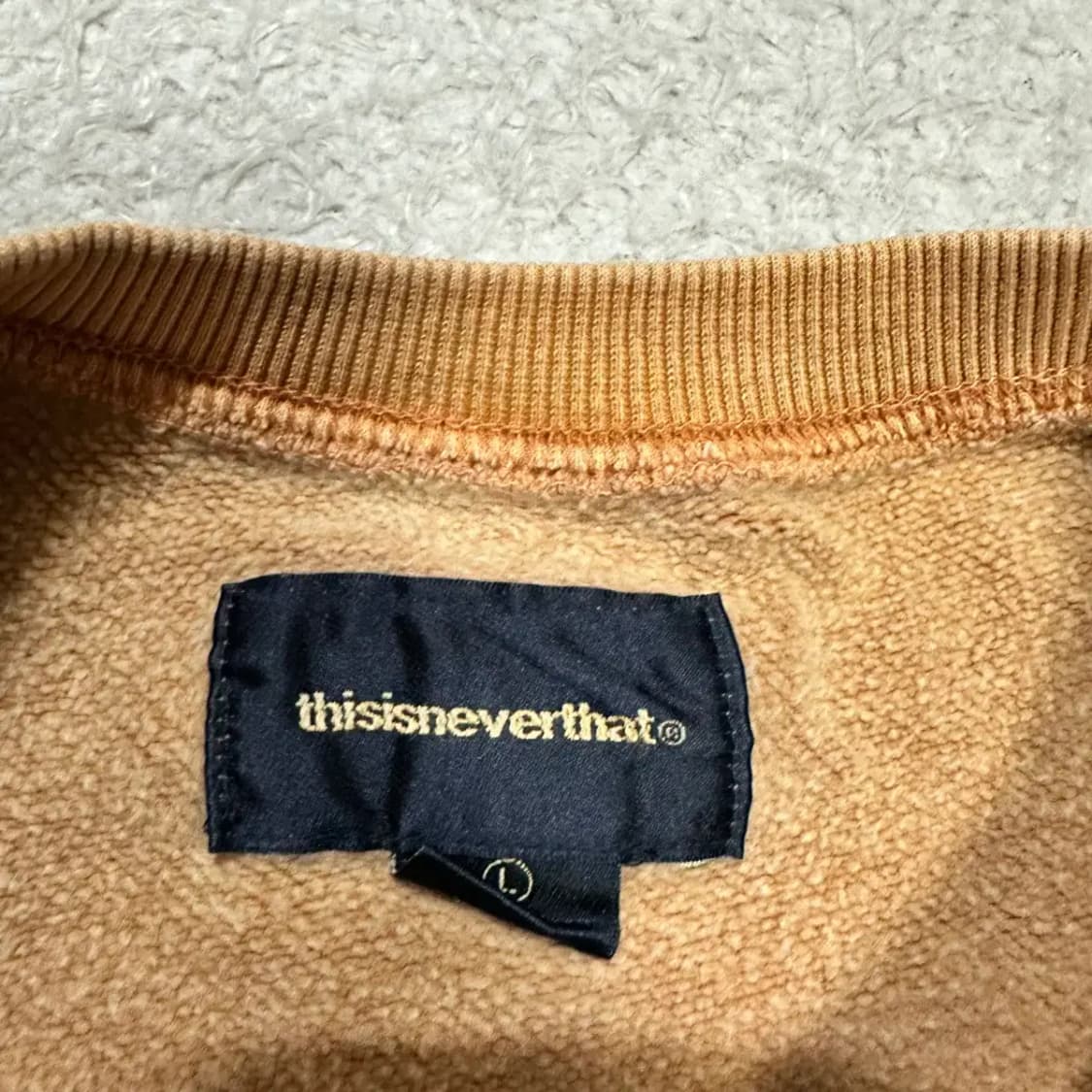 디스이즈네버댓 맨투맨 L 상품이미지3