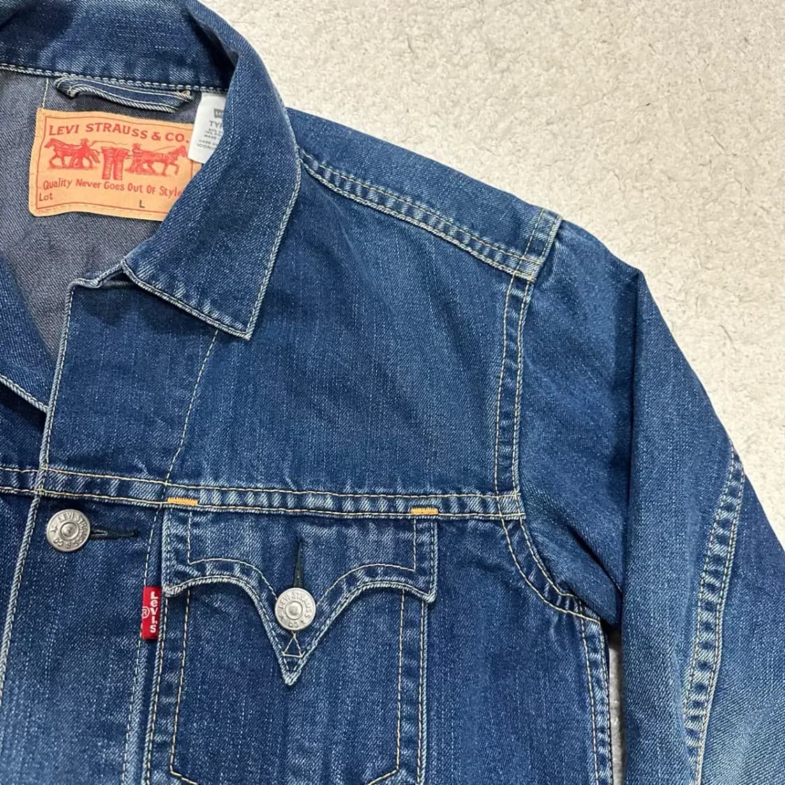 리바이스 데님 자켓 L 상품이미지2