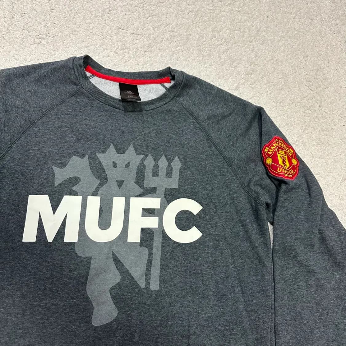 아디다스 맨유 맨투맨 기모 m 95 상품이미지2