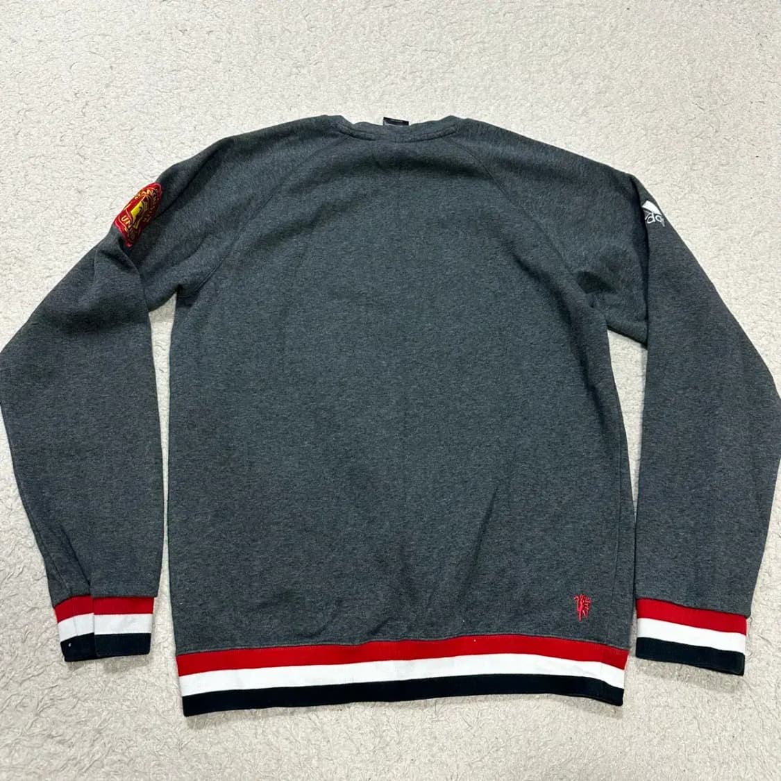 아디다스 맨유 맨투맨 기모 m 95 상품이미지5