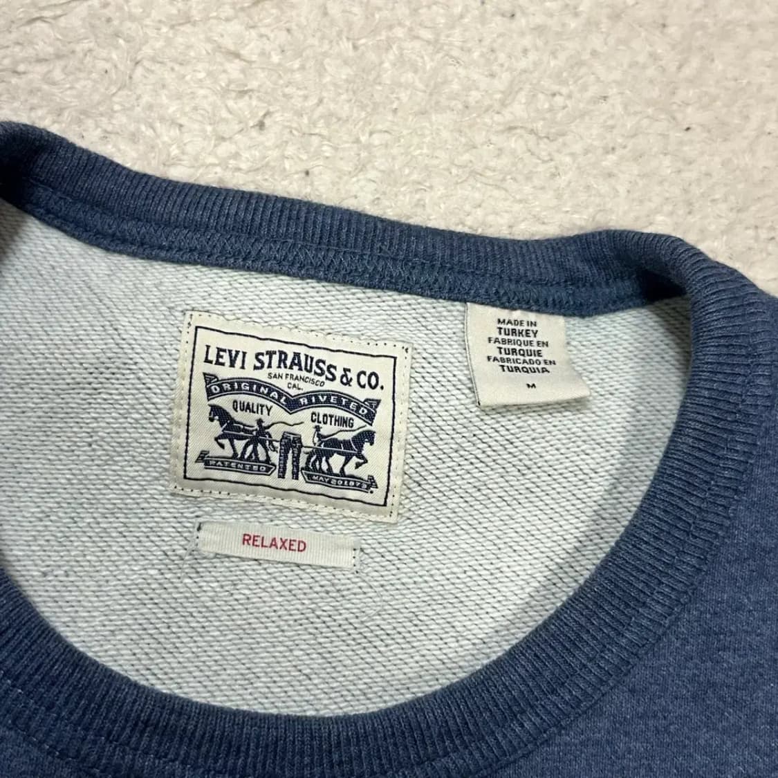 리바이스 맨투맨 m 상품이미지3