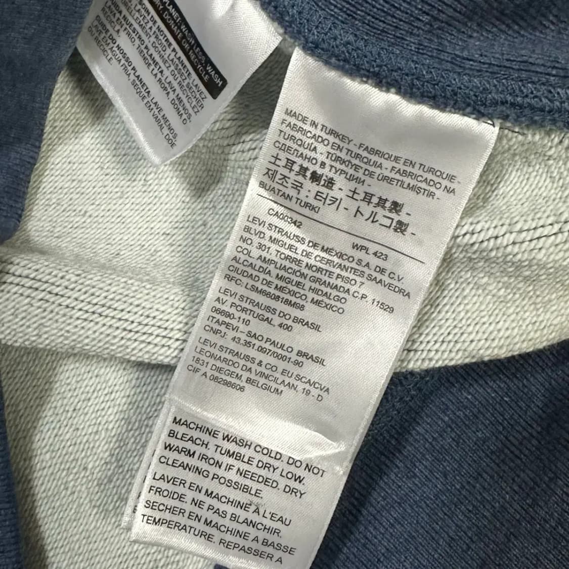 리바이스 맨투맨 m 상품이미지4