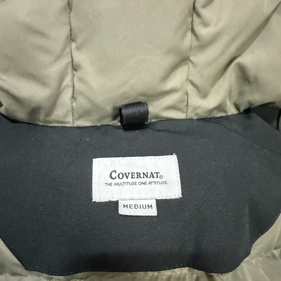 커버낫 블랙 패딩 점퍼 m 상품이미지3