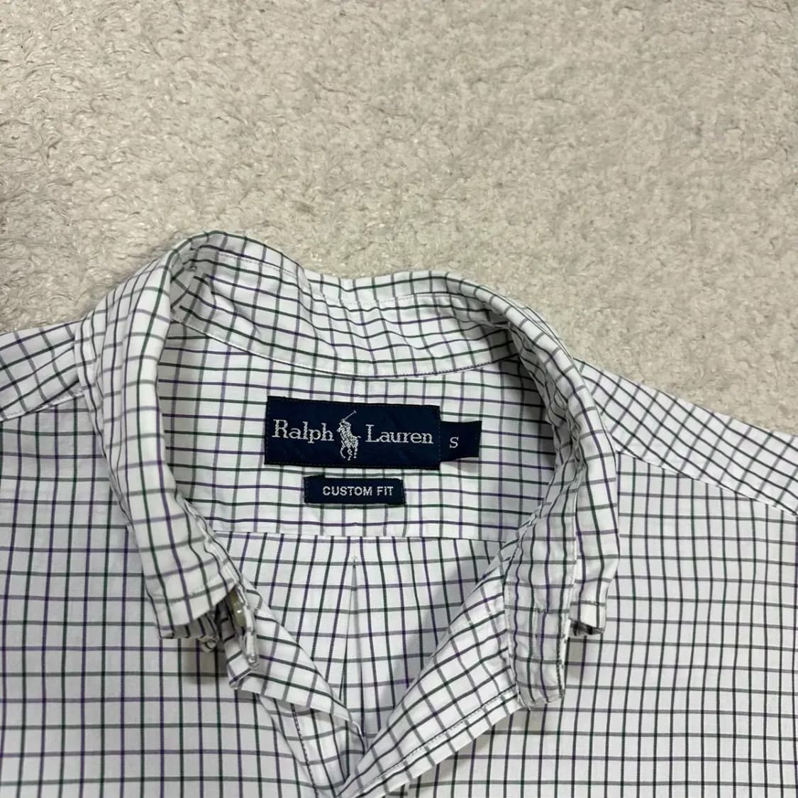 폴로 셔츠 체크 s 상품이미지2