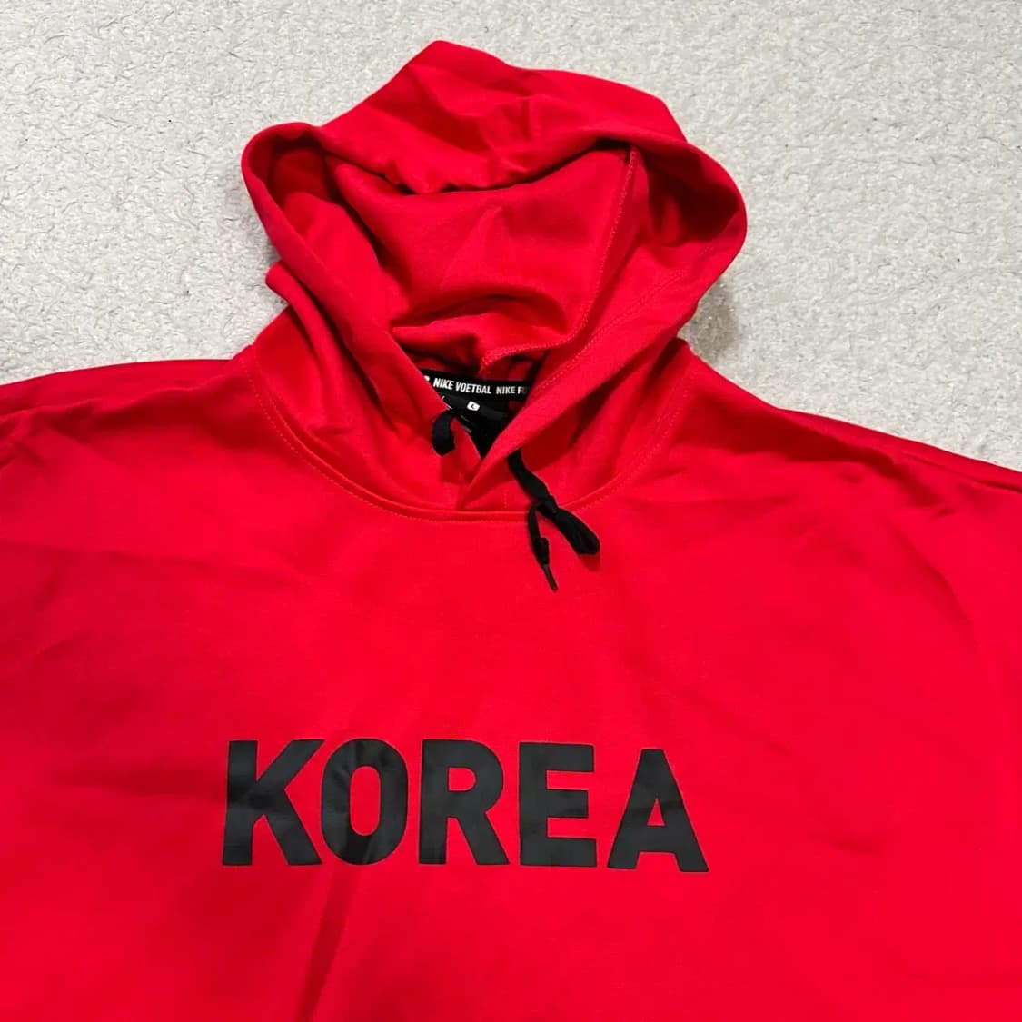 나이키 국대 후드티 레드 L 105 상품이미지2