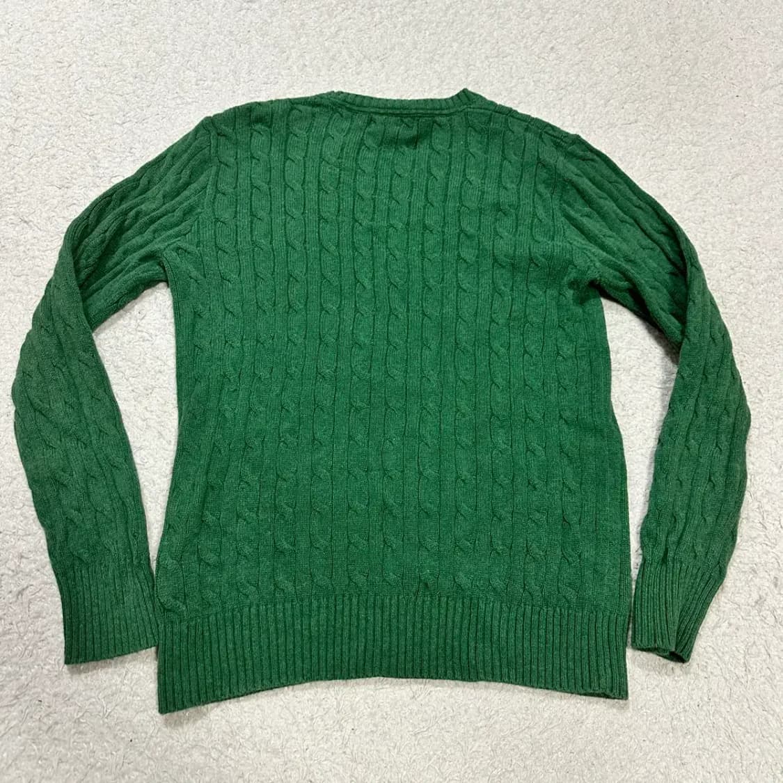 폴로 랄프로렌 케이블 니트 그린 상품이미지5
