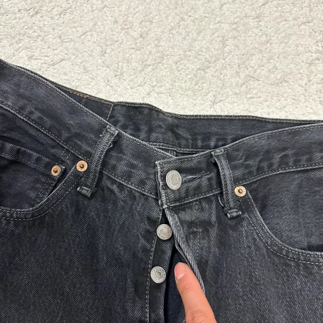 리바이스 501 청바지 데님 팬츠 28인치 상품이미지2