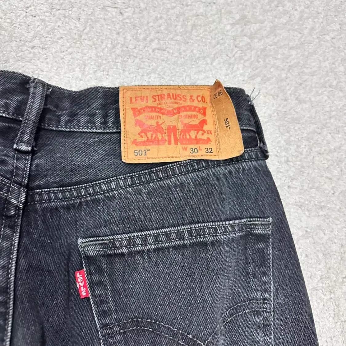 리바이스 501 청바지 데님 팬츠 28인치 상품이미지5
