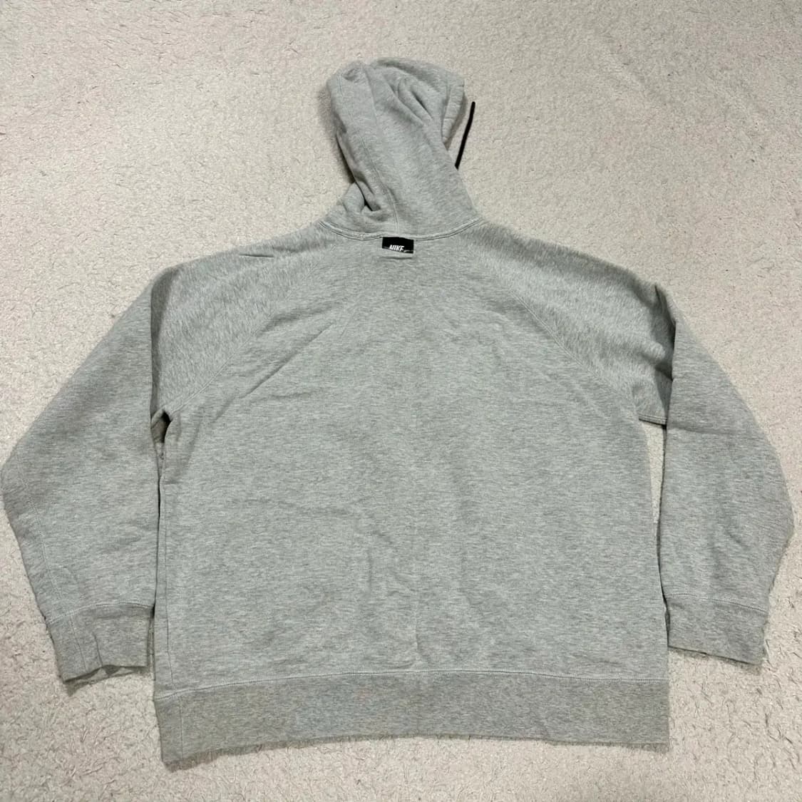 나이키 스우시 회색 후드티 L 100 상품이미지5