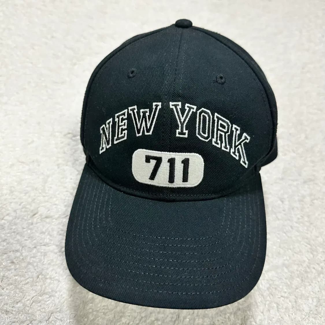 폴로 뉴욕 711 볼캡 블랙 야구모자 상품이미지2