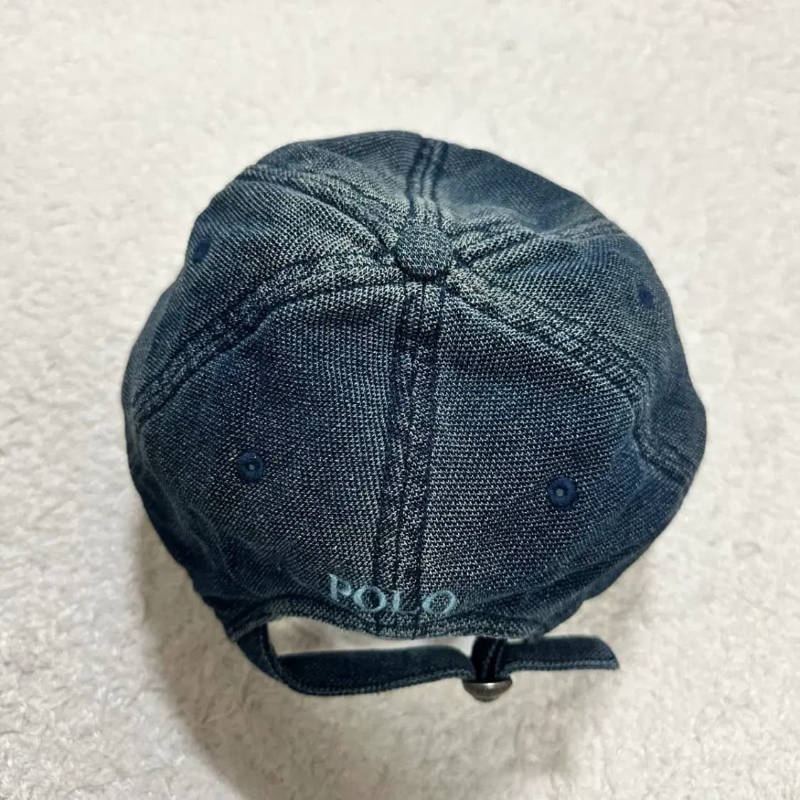 폴로 랄프로렌 데님 볼캡 모자 상품이미지3