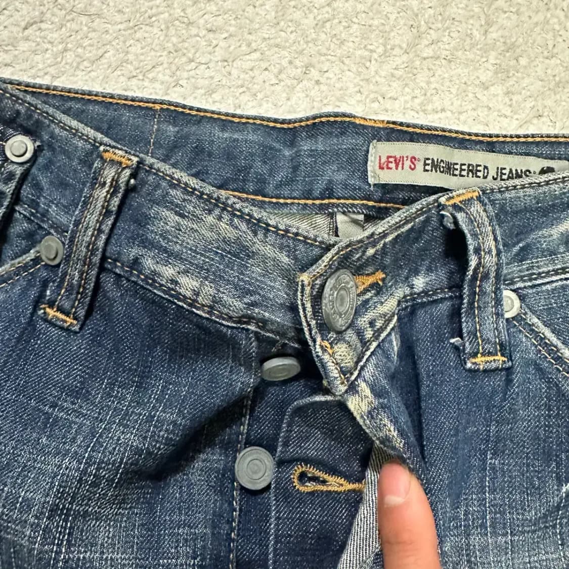 리바이스 1999 엔지니어드진 청바지 데님 팬츠 30인치 상품이미지2