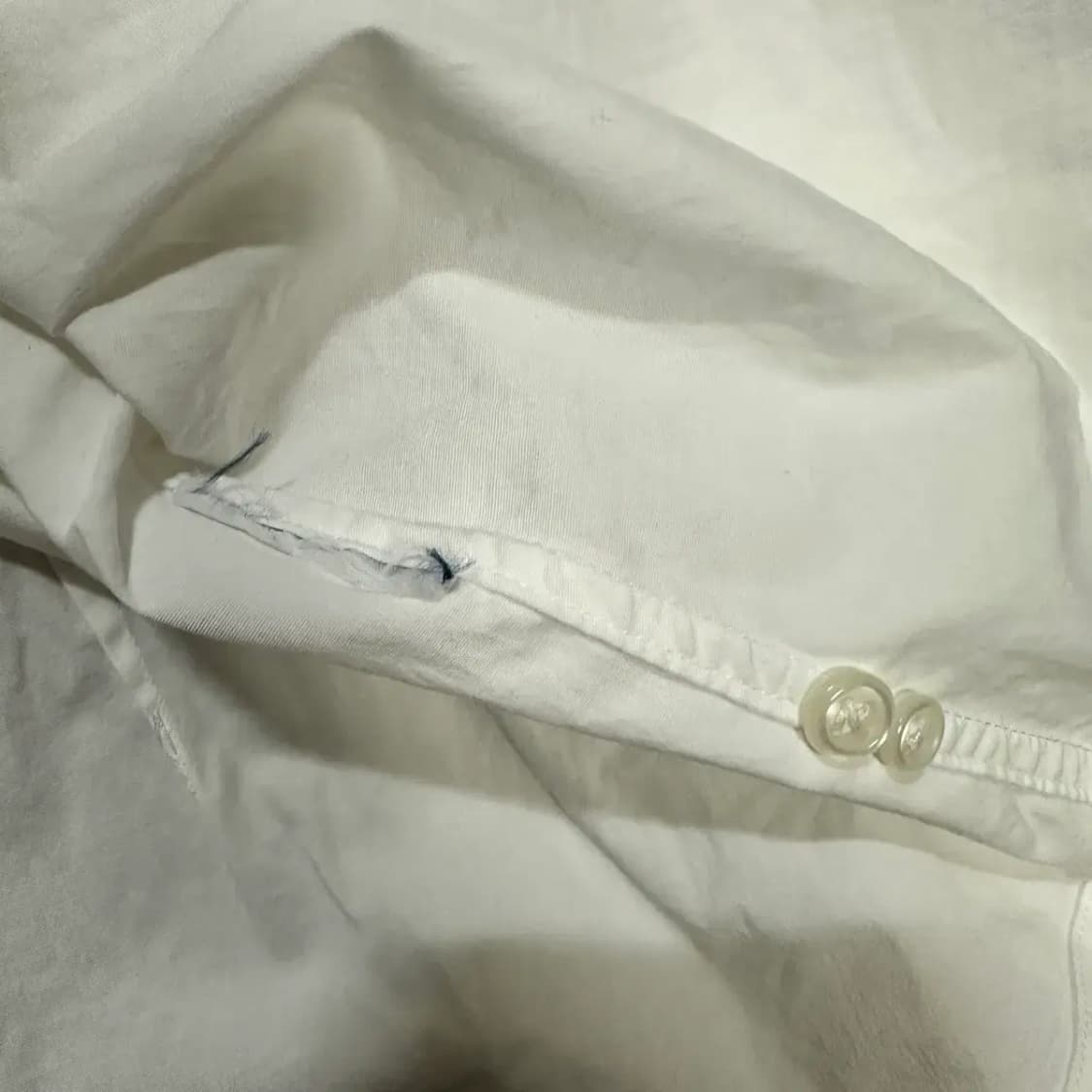 폴로 랄프로렌 슬림핏 화이트 셔츠 여성 8 상품이미지5