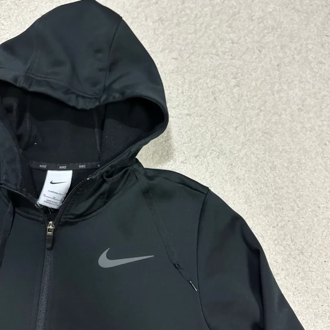 나이키 블랙 후드집업 기모 xl 105 상품이미지3