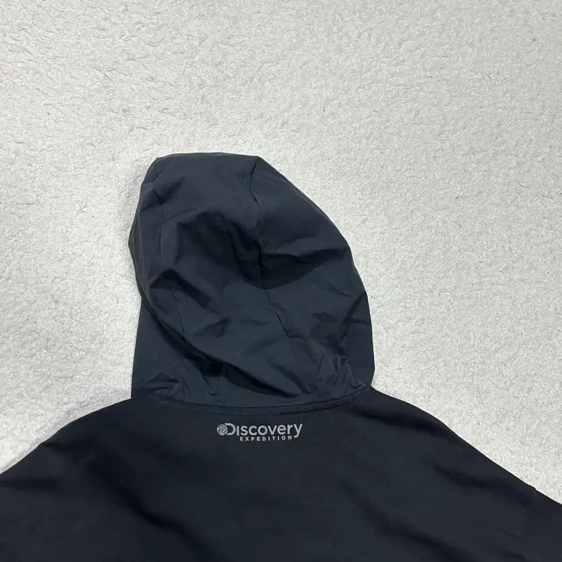 디스커버리 블랙 후드 아노락 티셔츠 105 상품이미지7