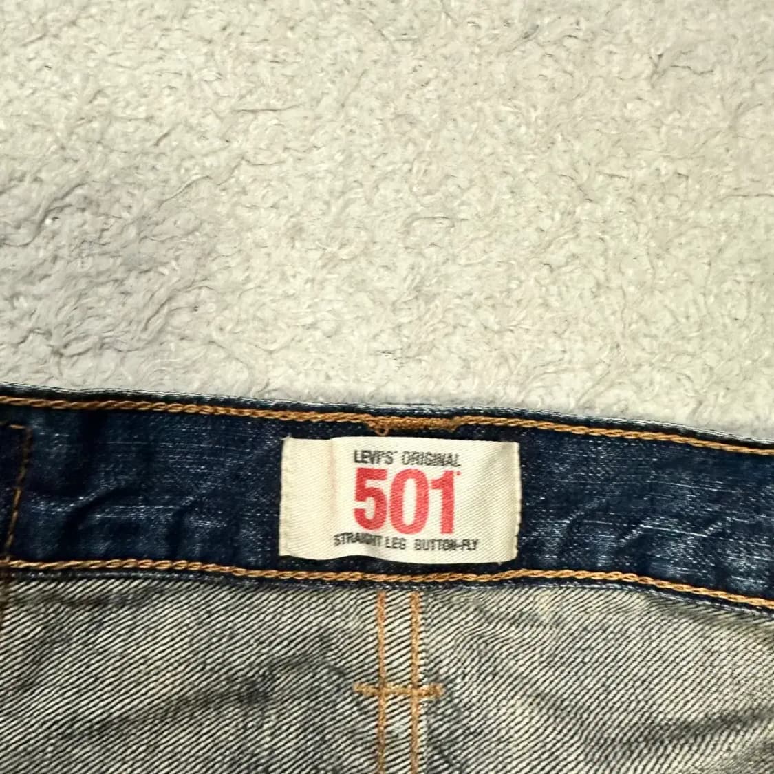 리바이스 501 데님 팬츠 빈티지 워싱진 29인치 상품이미지3