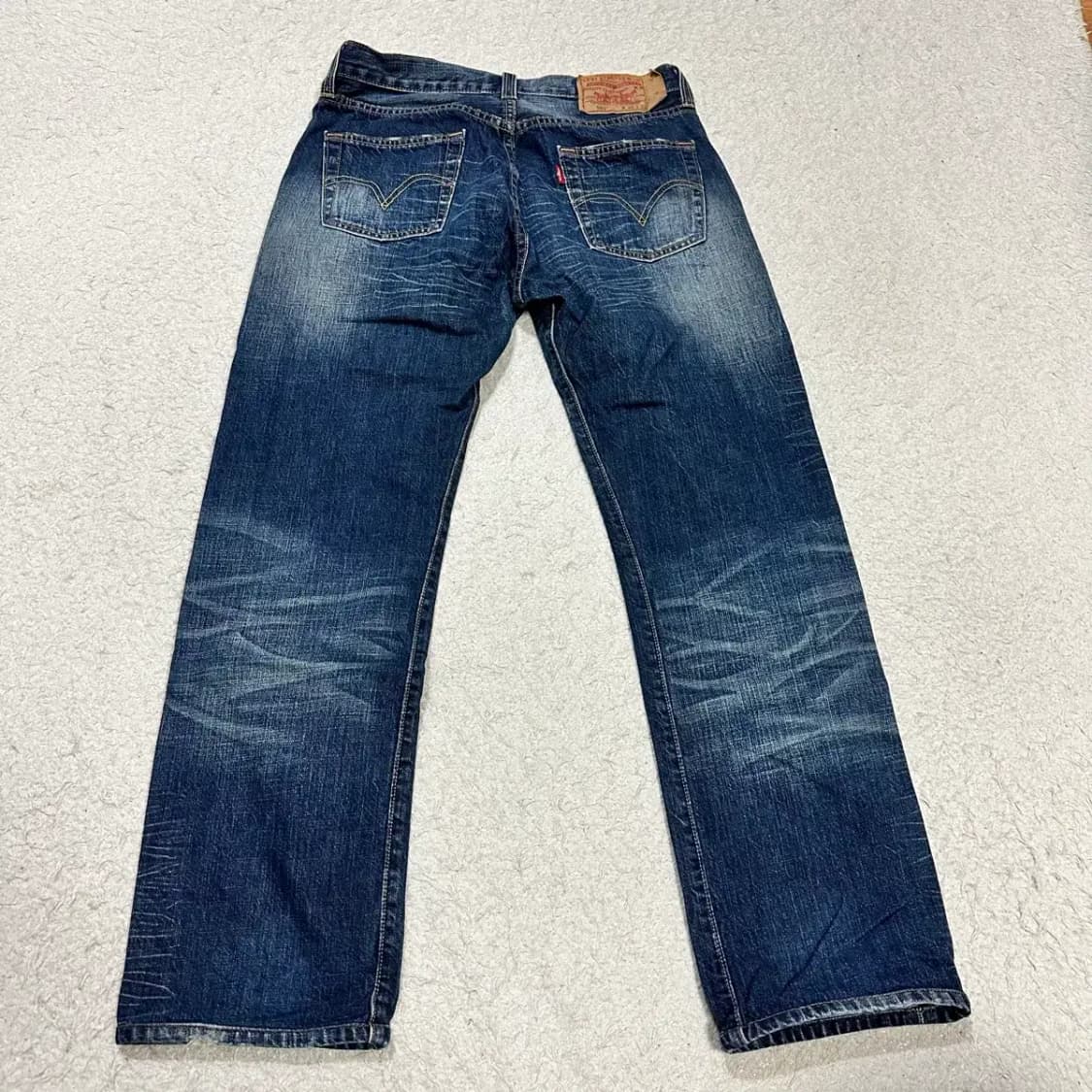 리바이스 501 데님 팬츠 빈티지 워싱진 29인치 상품이미지6