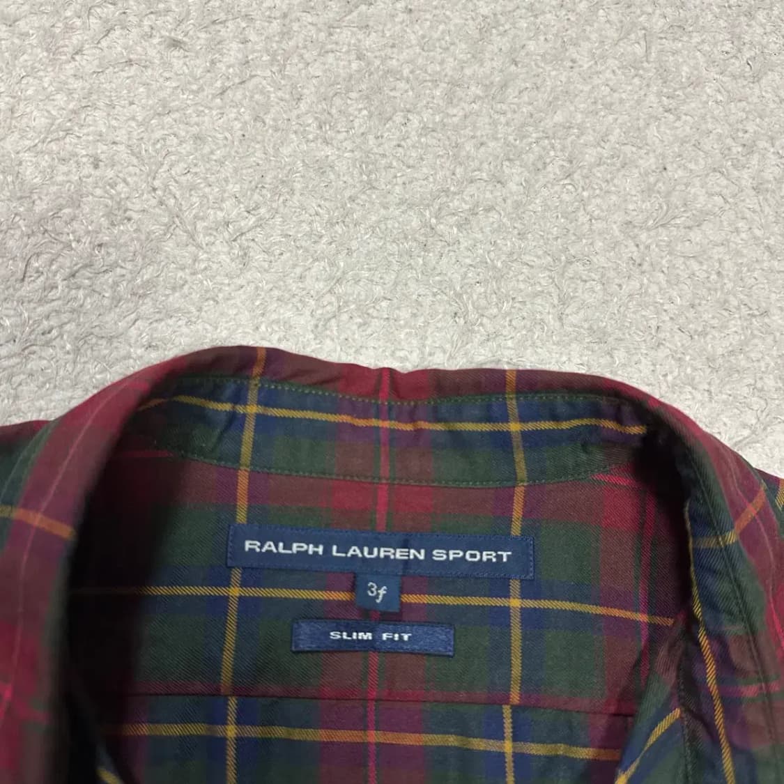 폴로 셔츠 체크 여성 상품이미지2