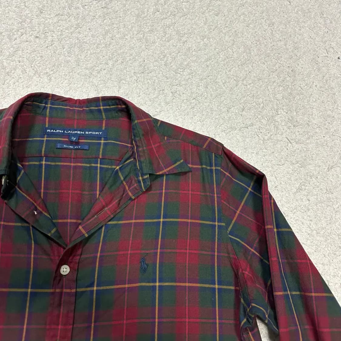 폴로 셔츠 체크 여성 상품이미지3