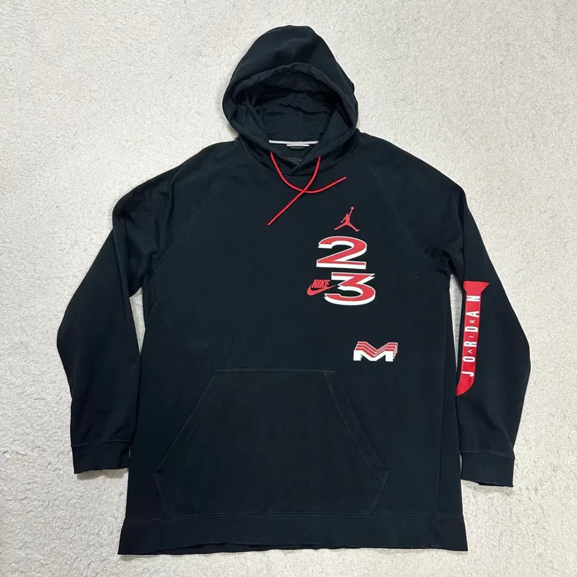 나이키 조던23 블랙 후드티 xxl 상품이미지1