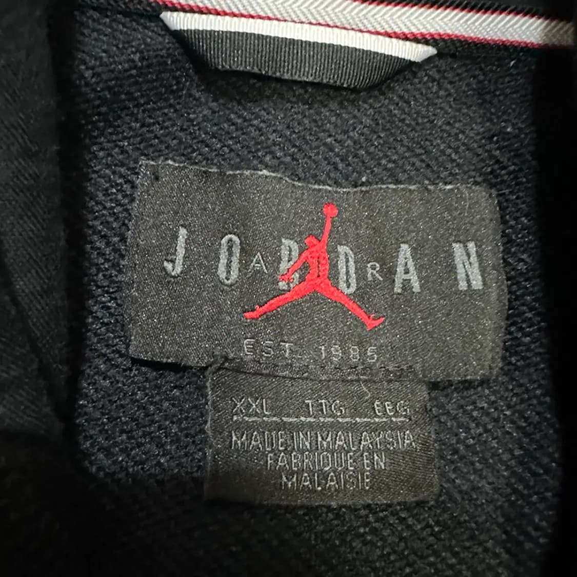 나이키 조던23 블랙 후드티 xxl 상품이미지3