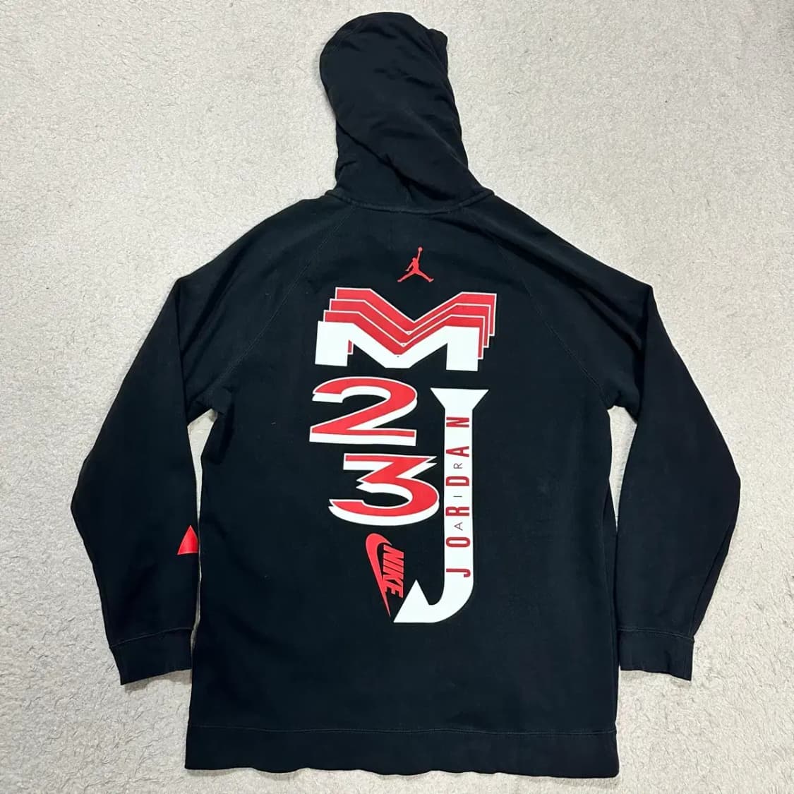 나이키 조던23 블랙 후드티 xxl 상품이미지5