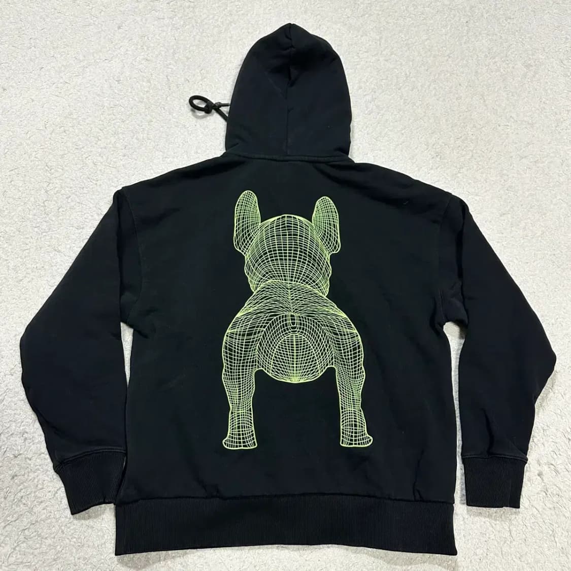 라이프워크 강아지 후드티 블랙 s 상품이미지5