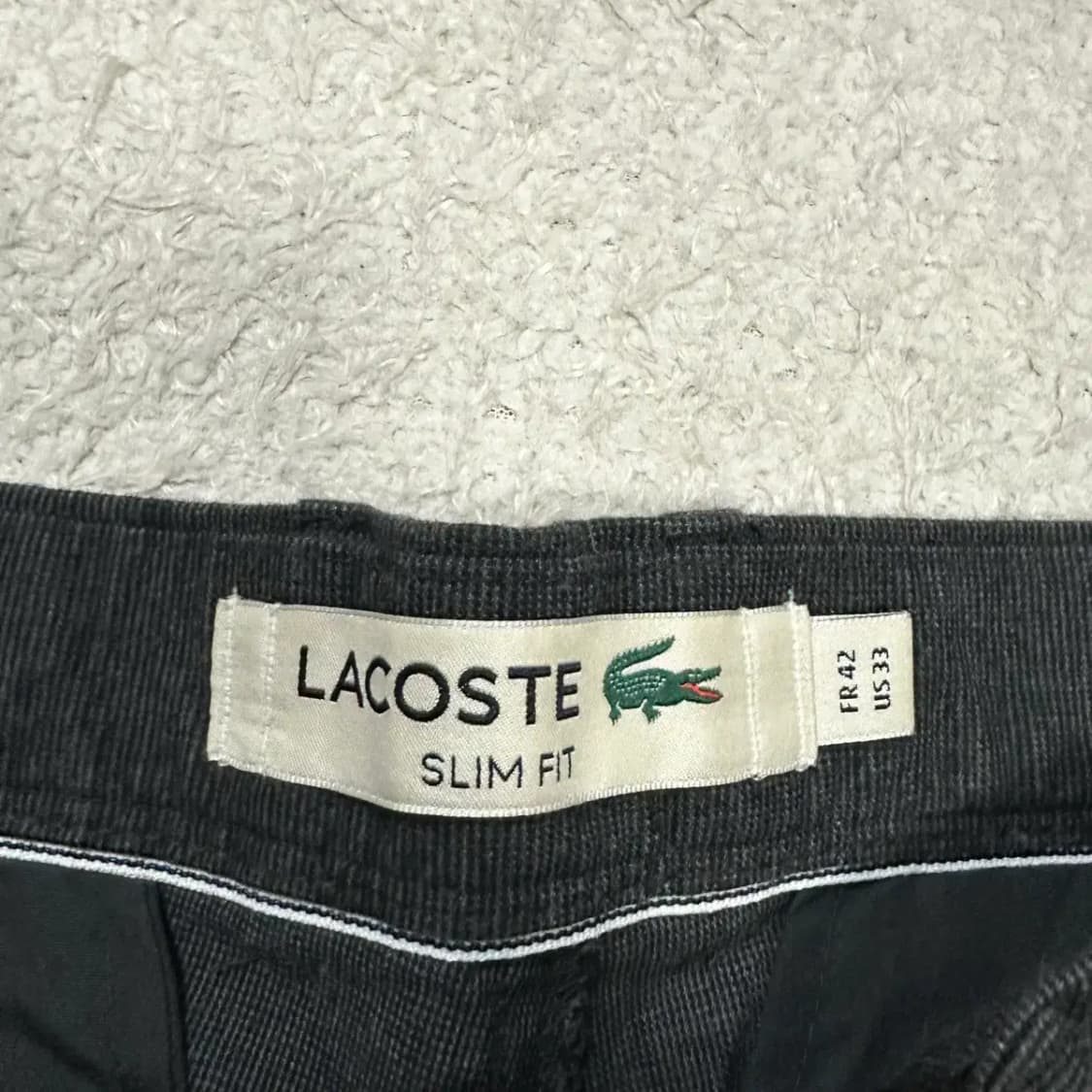 라코스테 면바지 팬츠 33인치 상품이미지2
