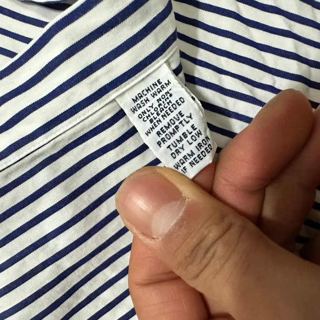 폴로 랄프로렌 스트라이프 긴팔 셔츠 m 상품이미지4