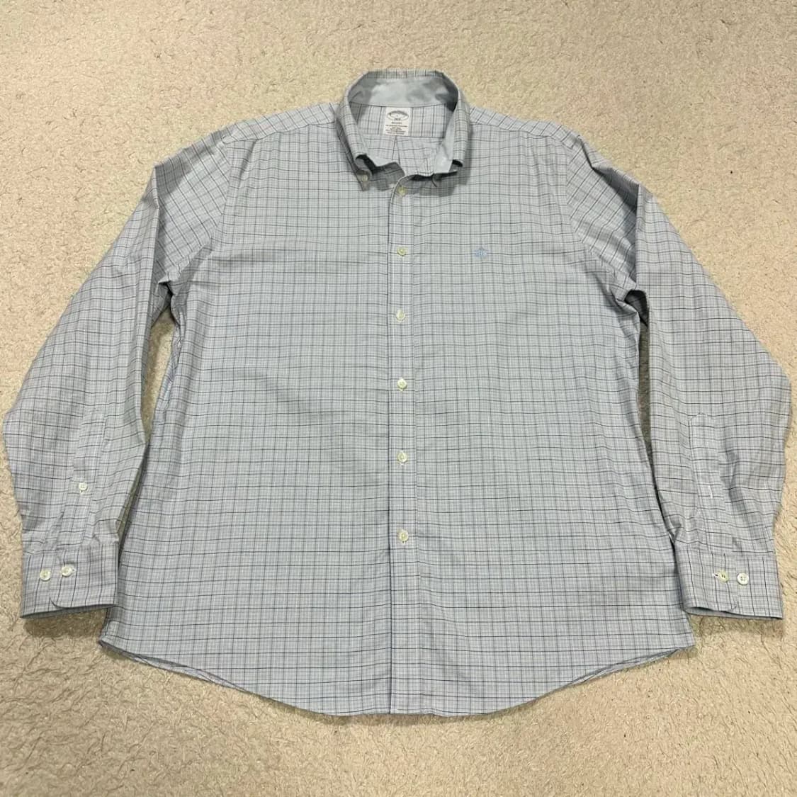브룩스브라더스 체크 셔츠 남방 L 상품이미지1