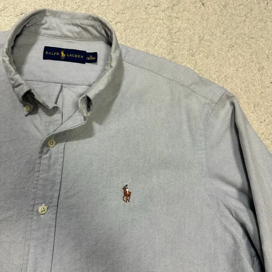 폴로 랄프로렌 옥스포드 셔츠 긴팔 xl 상품이미지2