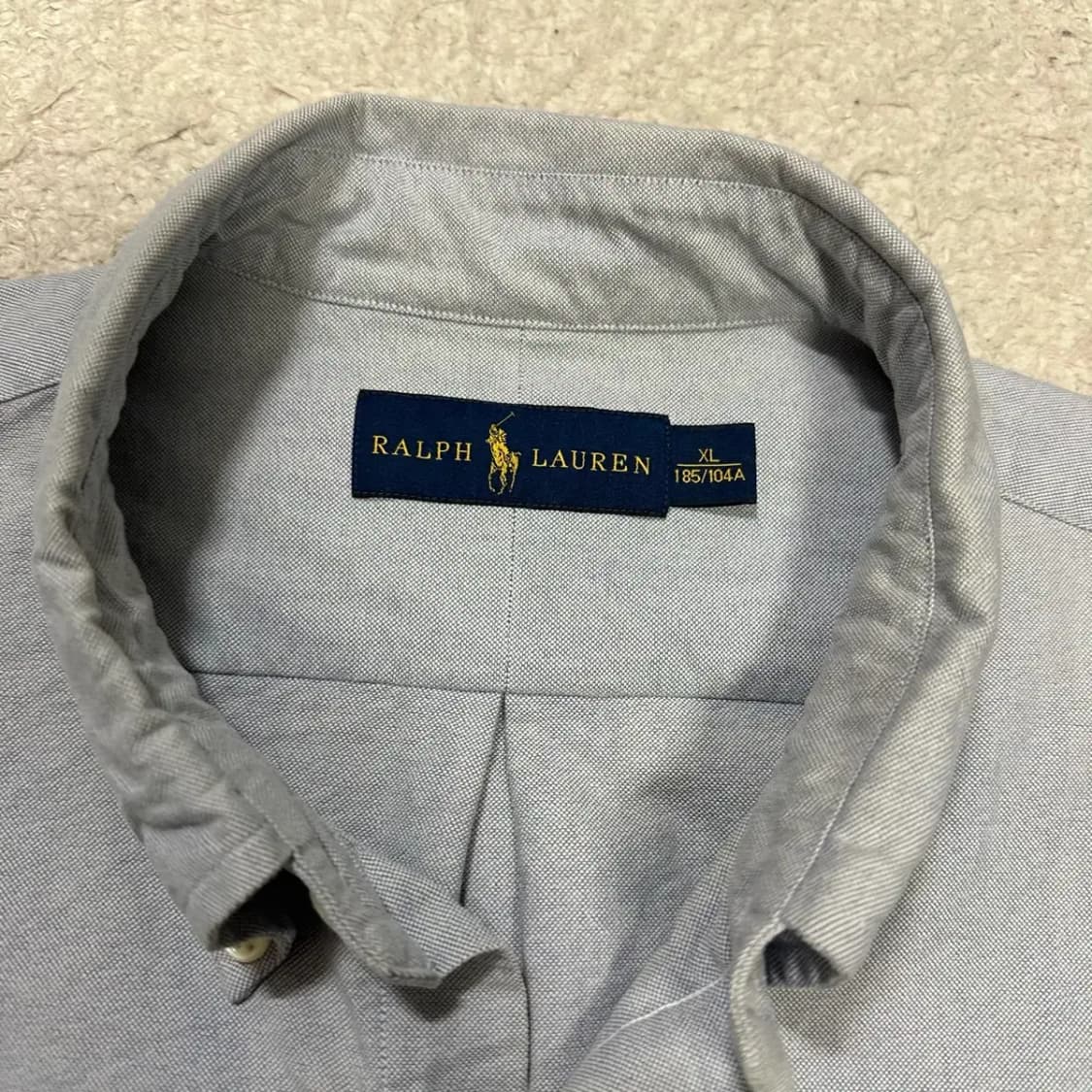 폴로 랄프로렌 옥스포드 셔츠 긴팔 xl 상품이미지3