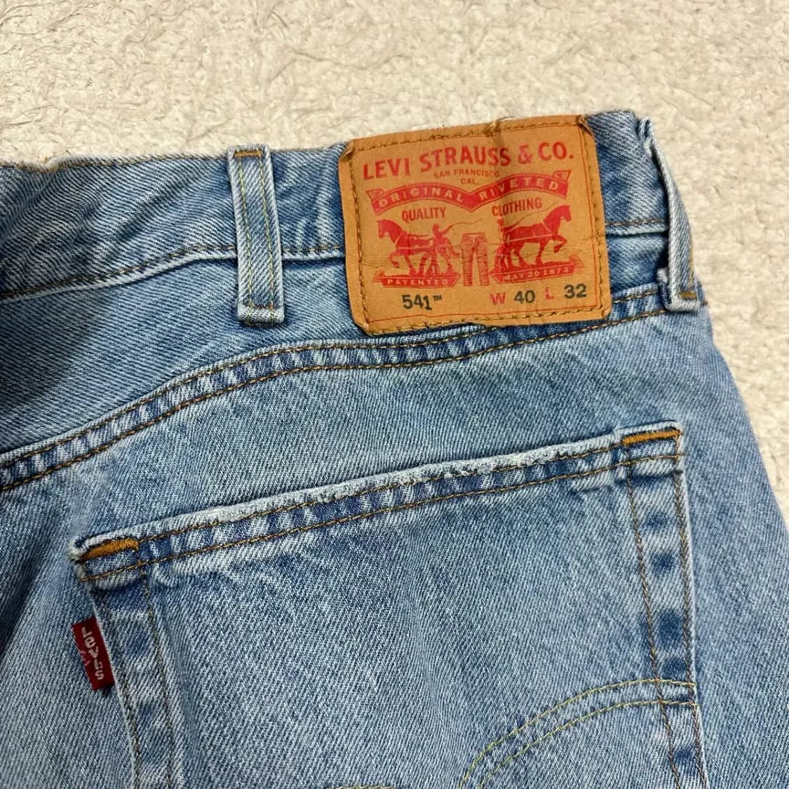 리바이스 541 청바지 데님 팬츠 40인치 상품이미지7