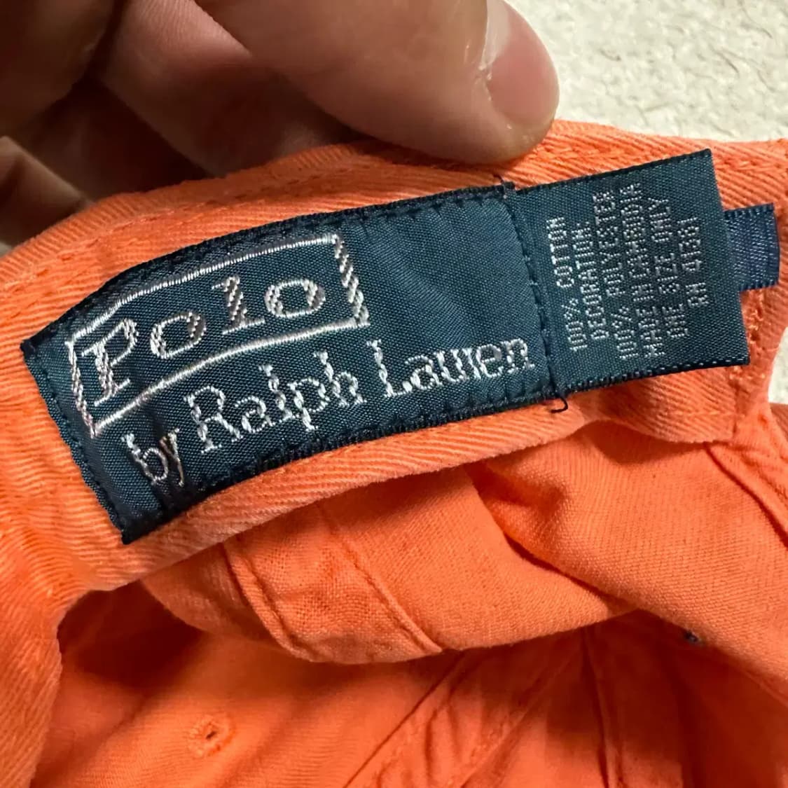 폴로 랄프로렌 볼캡 모자 상품이미지6