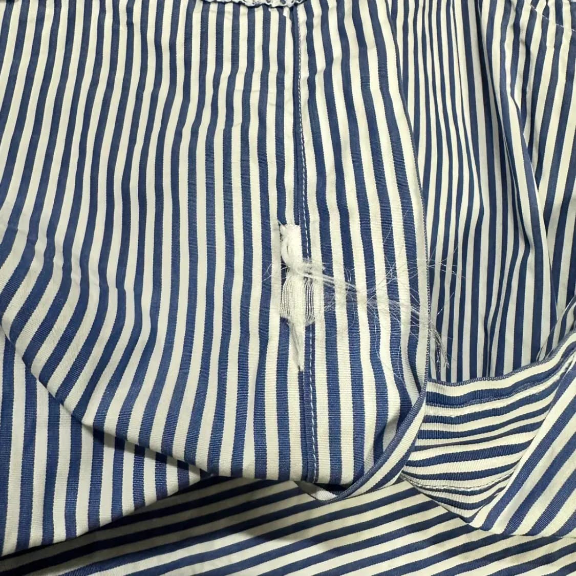 폴로 랄프로렌 스트라이프 반팔 셔츠 m 상품이미지4