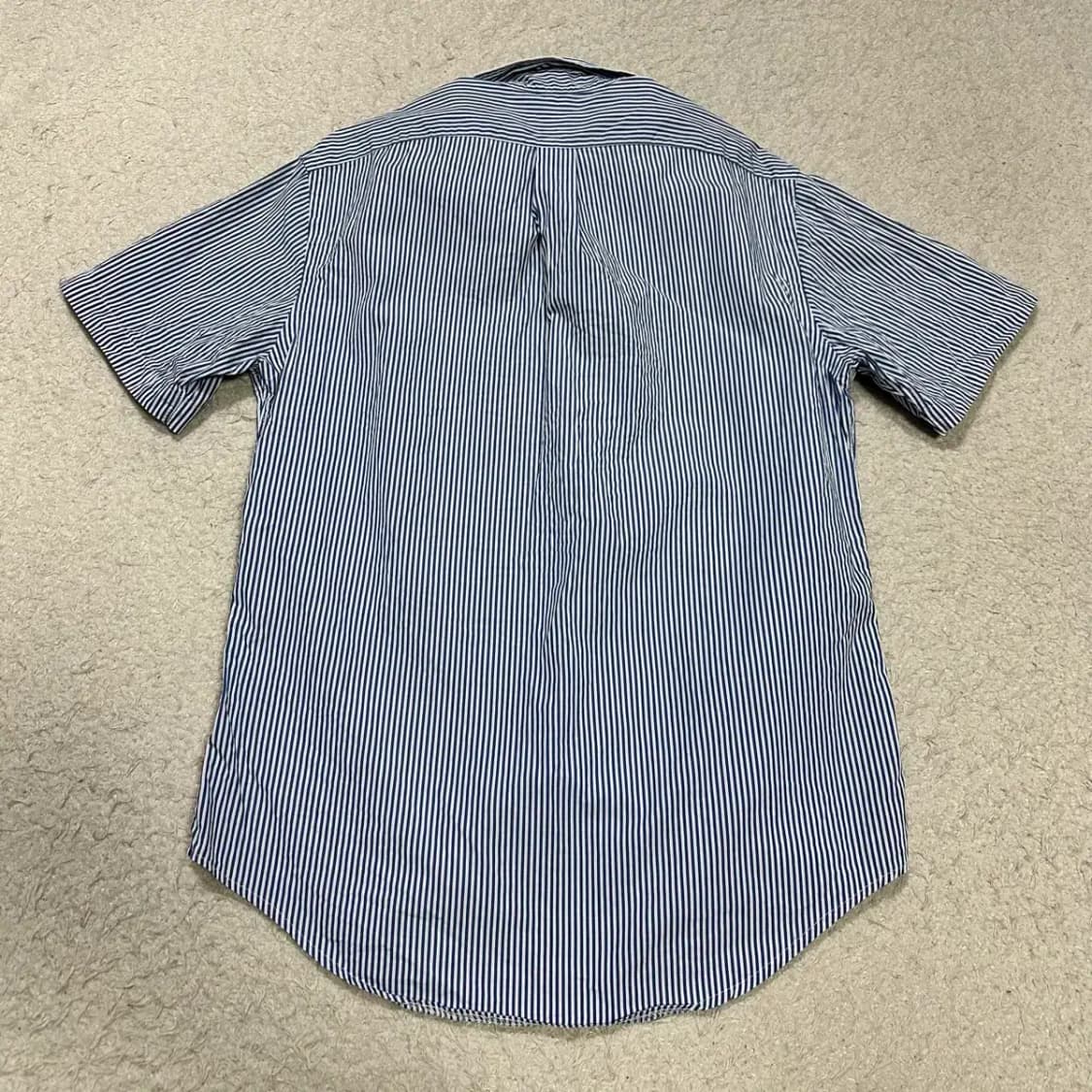 폴로 랄프로렌 스트라이프 반팔 셔츠 m 상품이미지5