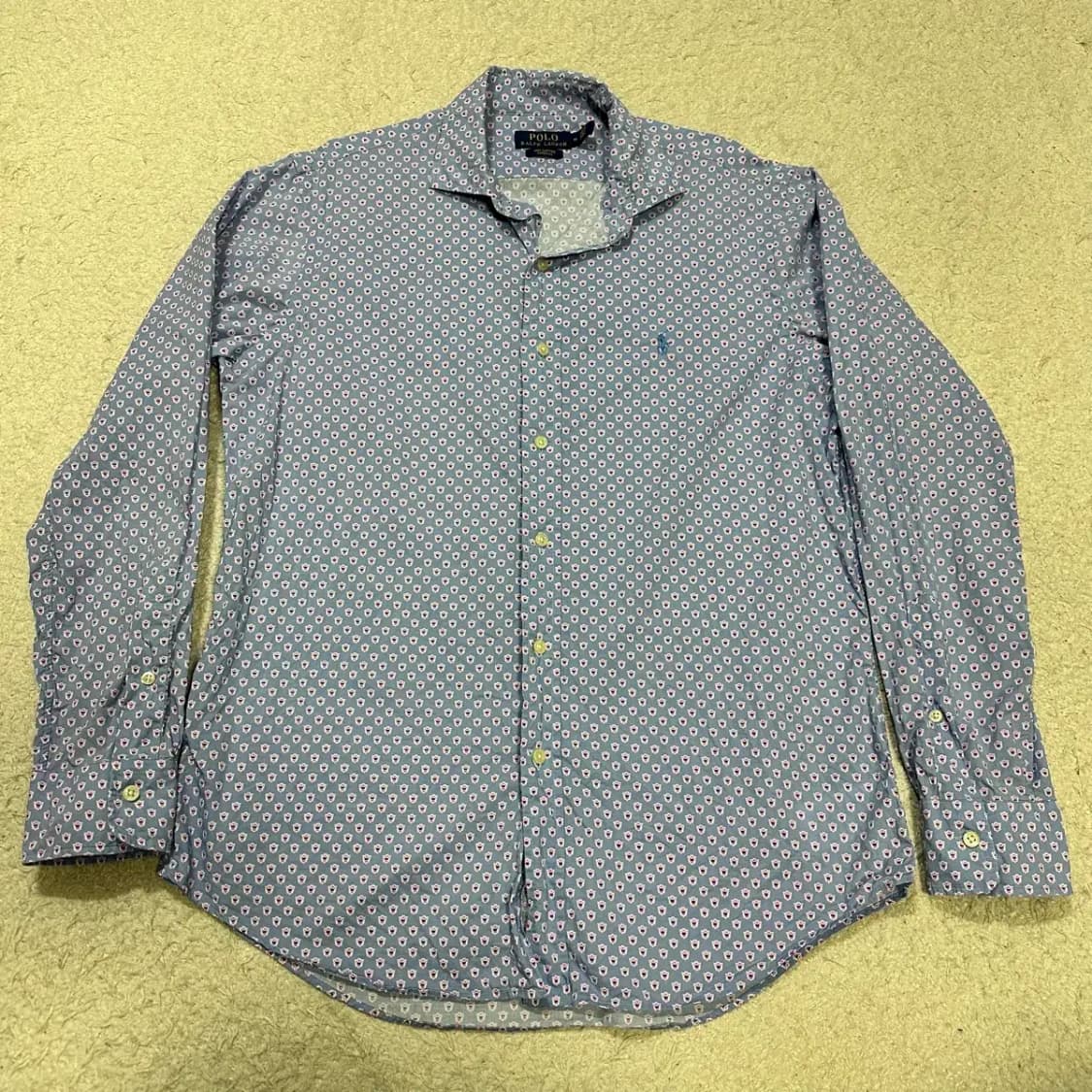 폴로 랄프로렌 패턴 셔츠 남방 m 상품이미지1