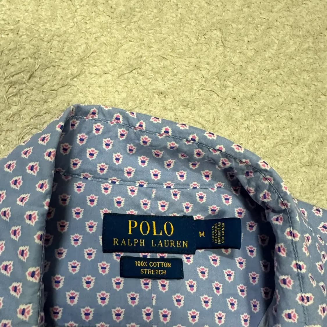 폴로 랄프로렌 패턴 셔츠 남방 m 상품이미지3