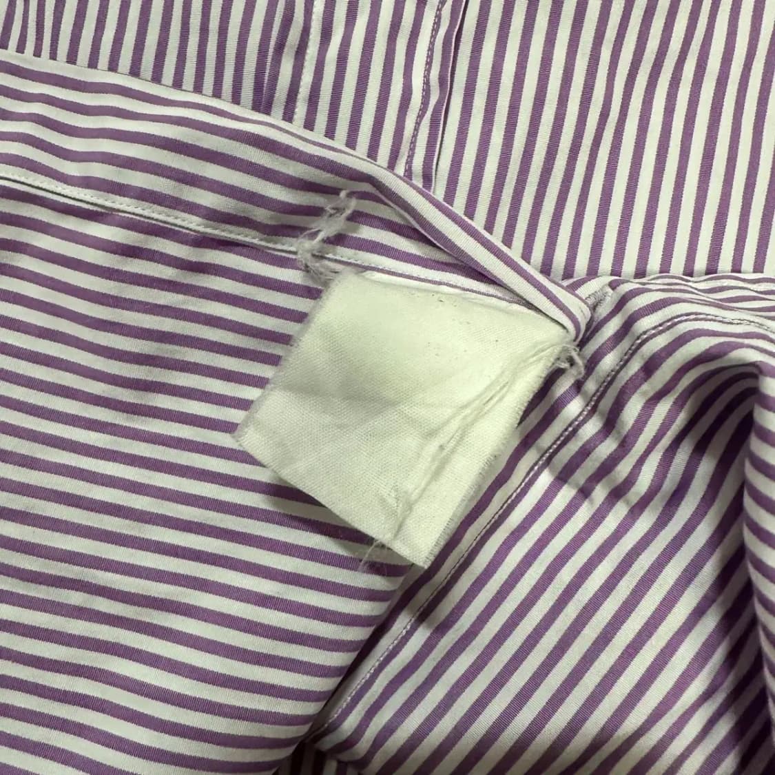 폴로 랄프로렌 스트라이프 반팔 셔츠 L 상품이미지4