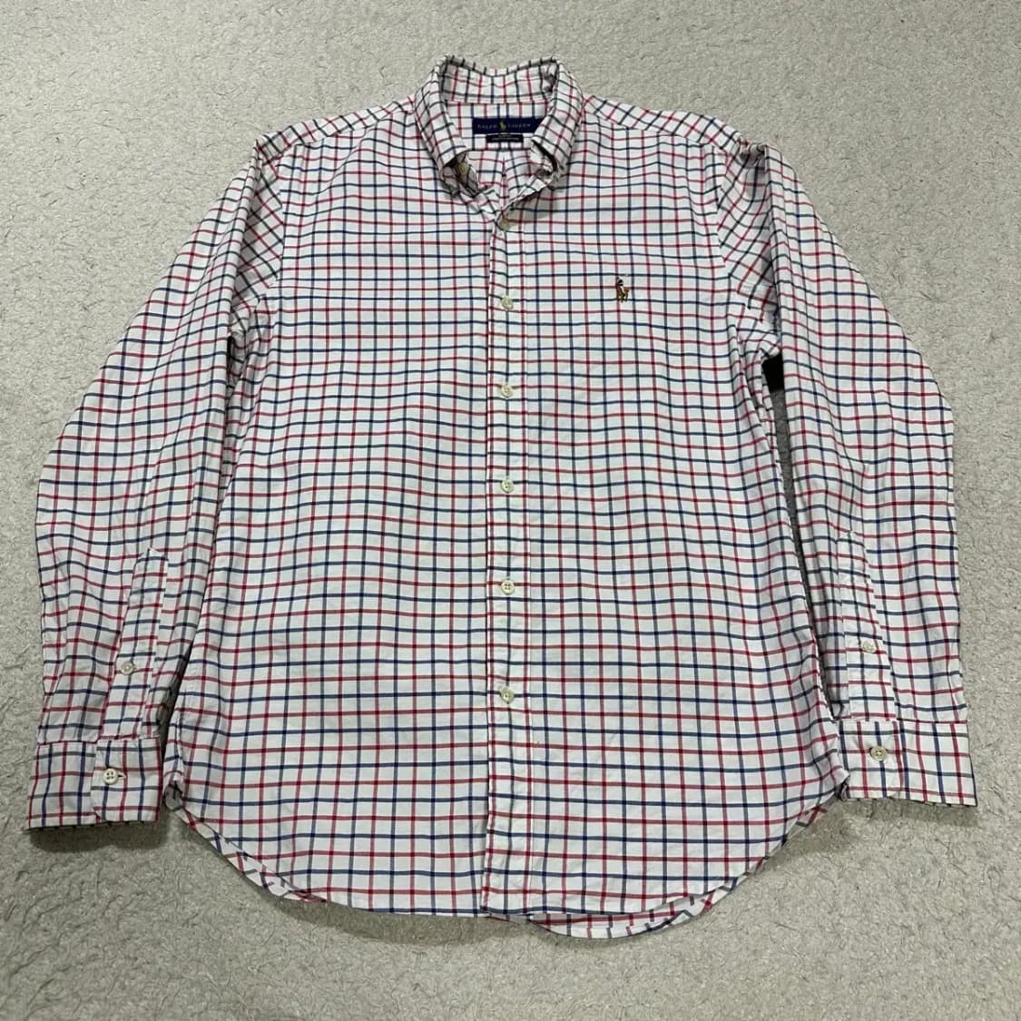 폴로 셔츠 체크 m 상품이미지1