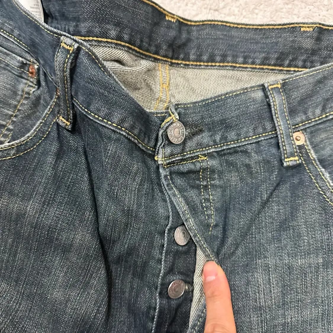 리바이스 501 청바지 데님 팬츠 38인치 상품이미지2